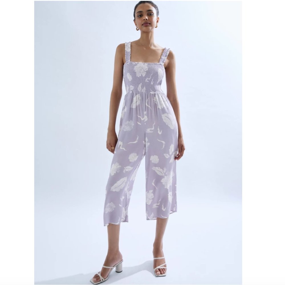 Aritzia Wilfred Chianti Lavender Jumpsuit XS